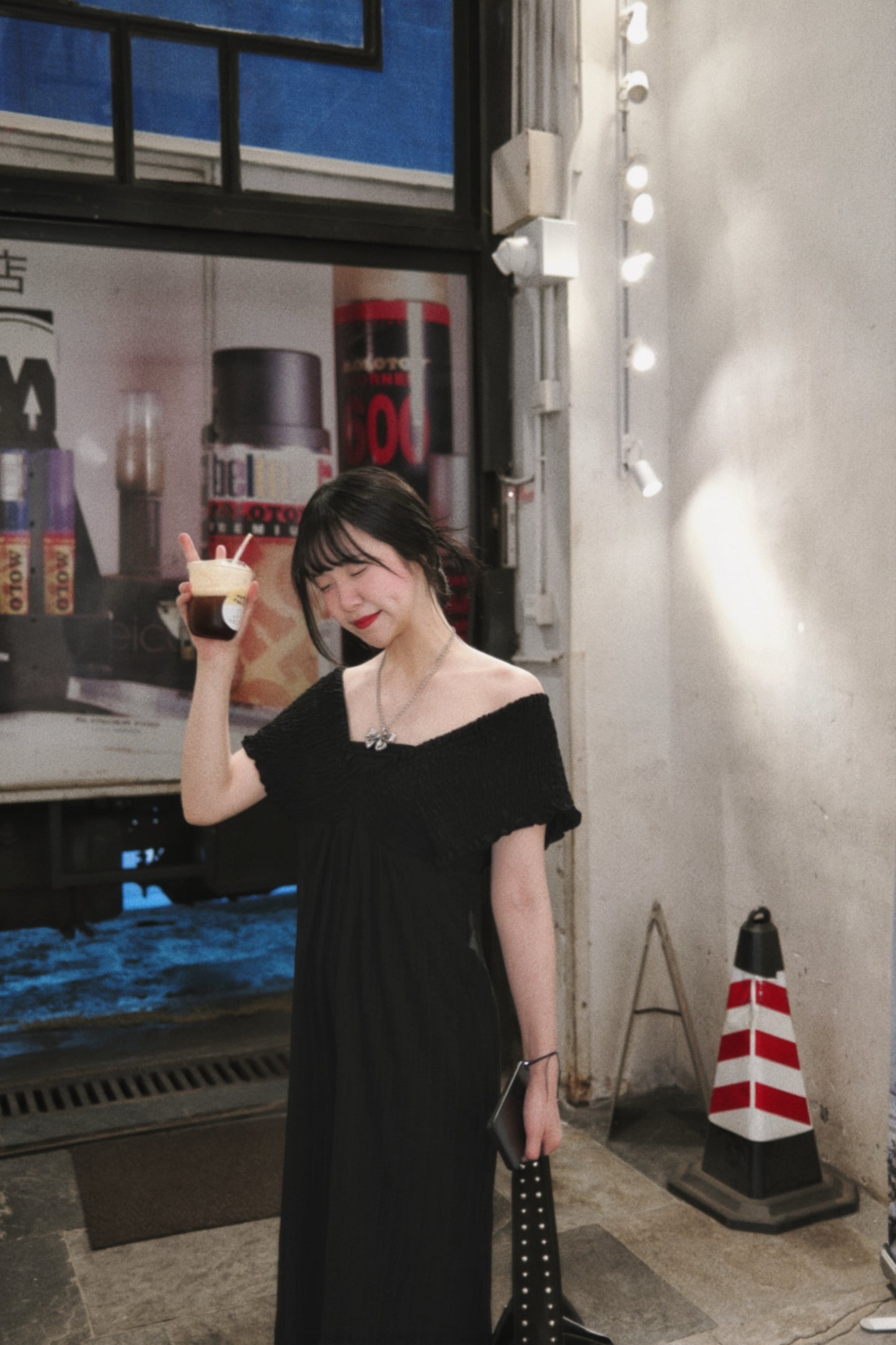 [ 現貨/預訂 𐙚˙⋆.] Frill overall / black