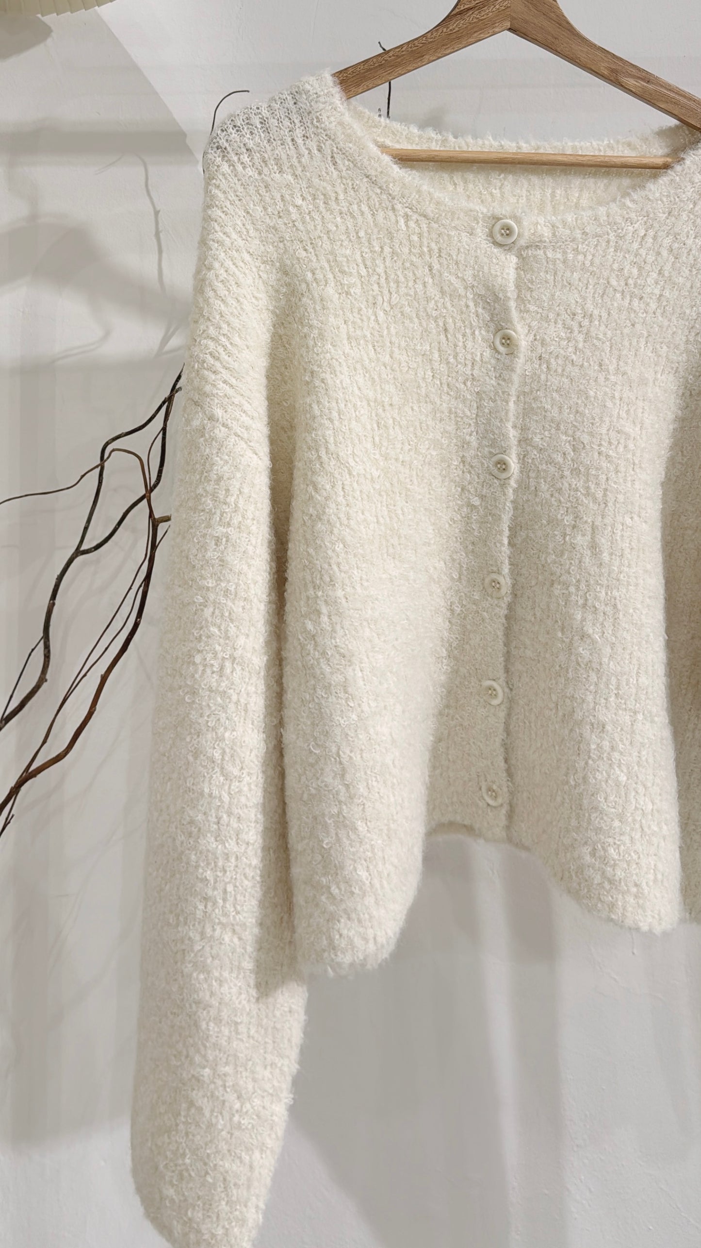 [ 限量現貨  ˚⟡˖ ࣪] textured cardigan