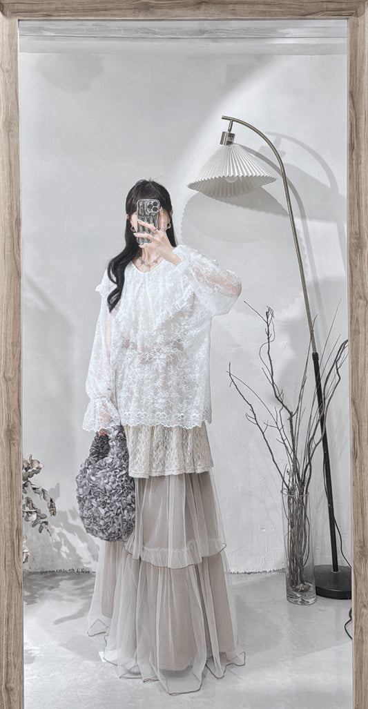 [ 三月限定！ꕤ . ݁₊] set 0318 · white