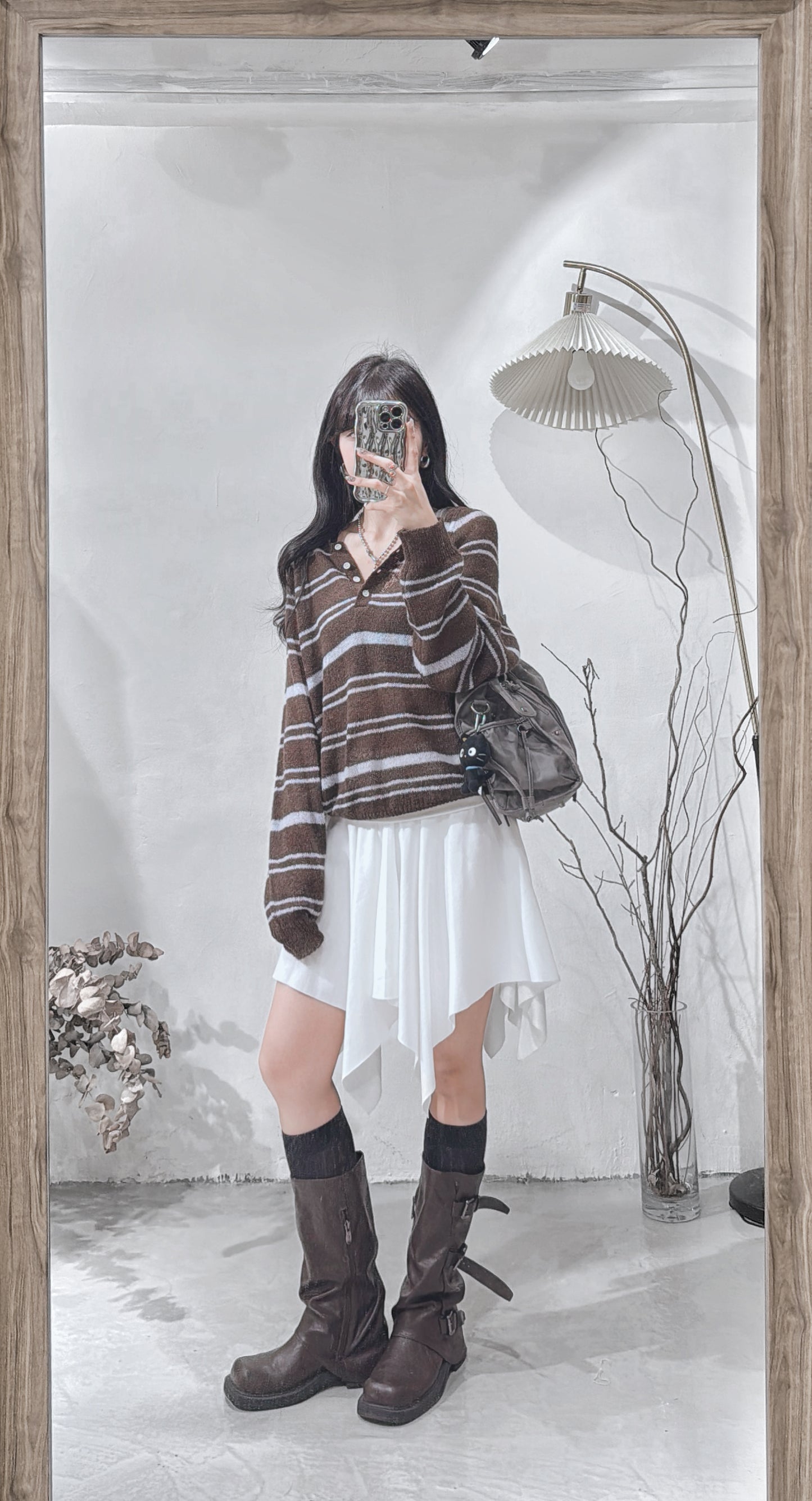 [ ✰ 預訂 ] eyelet skirt / 3 colors