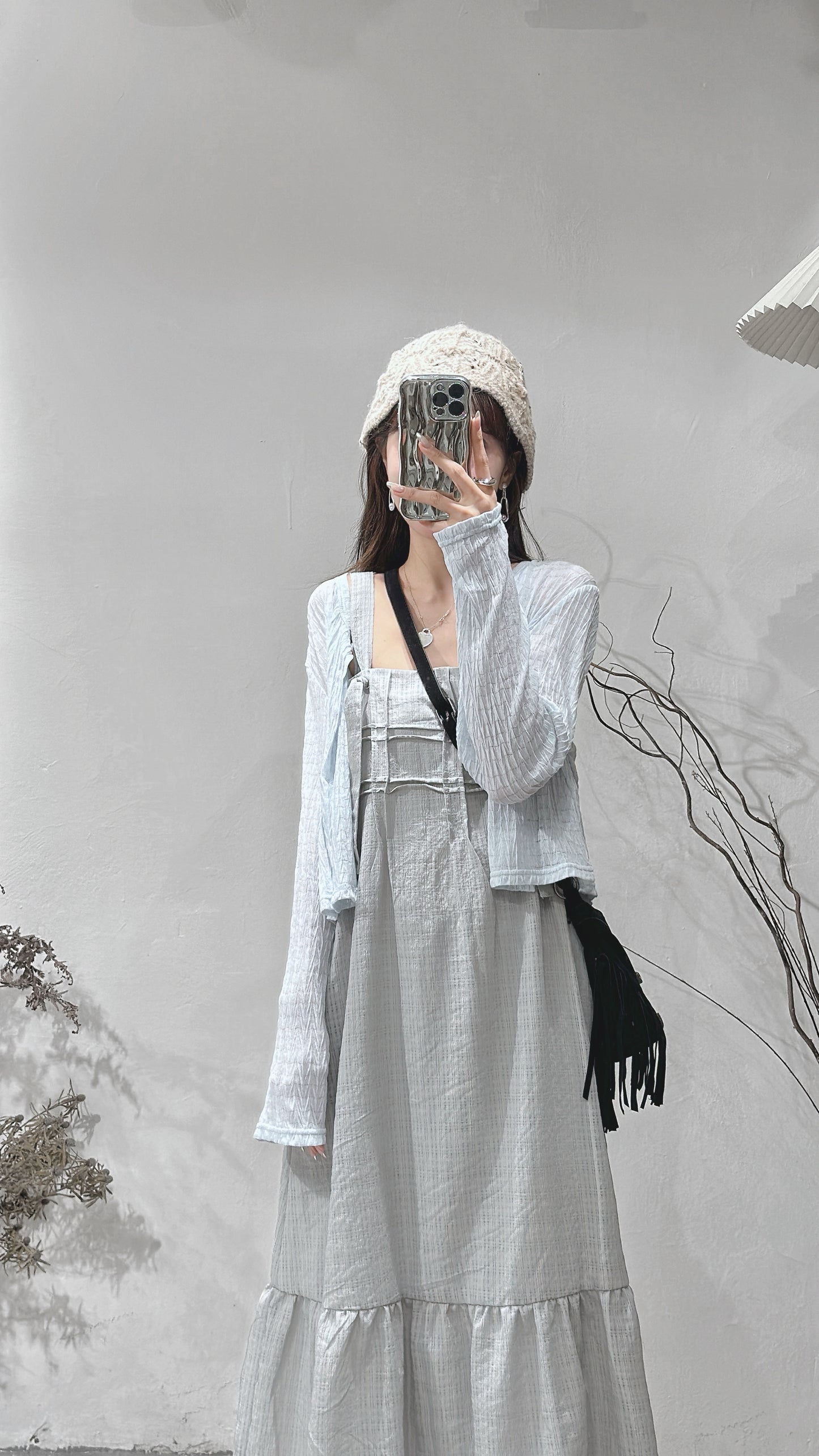 [ 秋天必備小外套！] Manthar outer / blue
