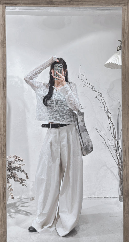 [ 現貨 / 預訂🪽⋆ ] 2-ways lace top / 2 colors
