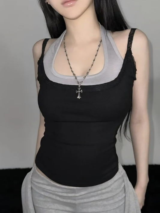 [ 預訂🪽⋆ ] butterfly layered cami • 3 colors