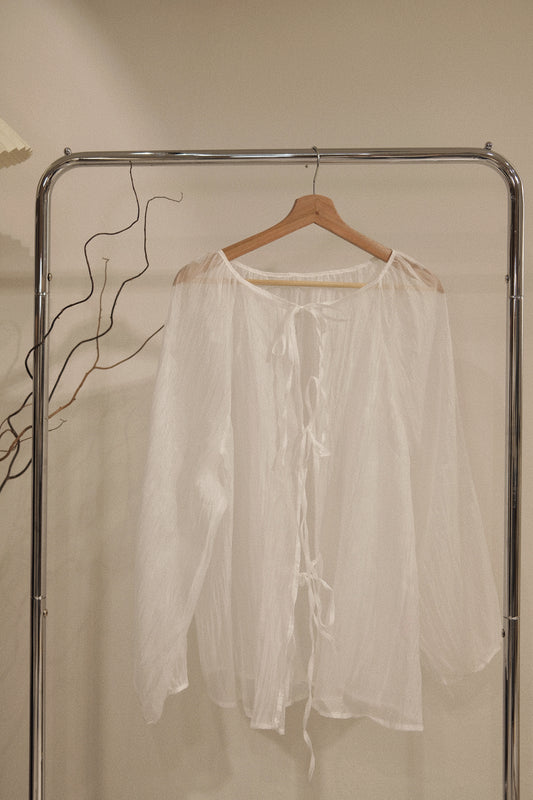 [ 48HRS首批價！] Bouquet Blouse / white