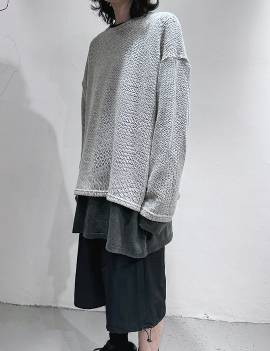 [DDD boys] Mesh Long Sleeves / Khaki