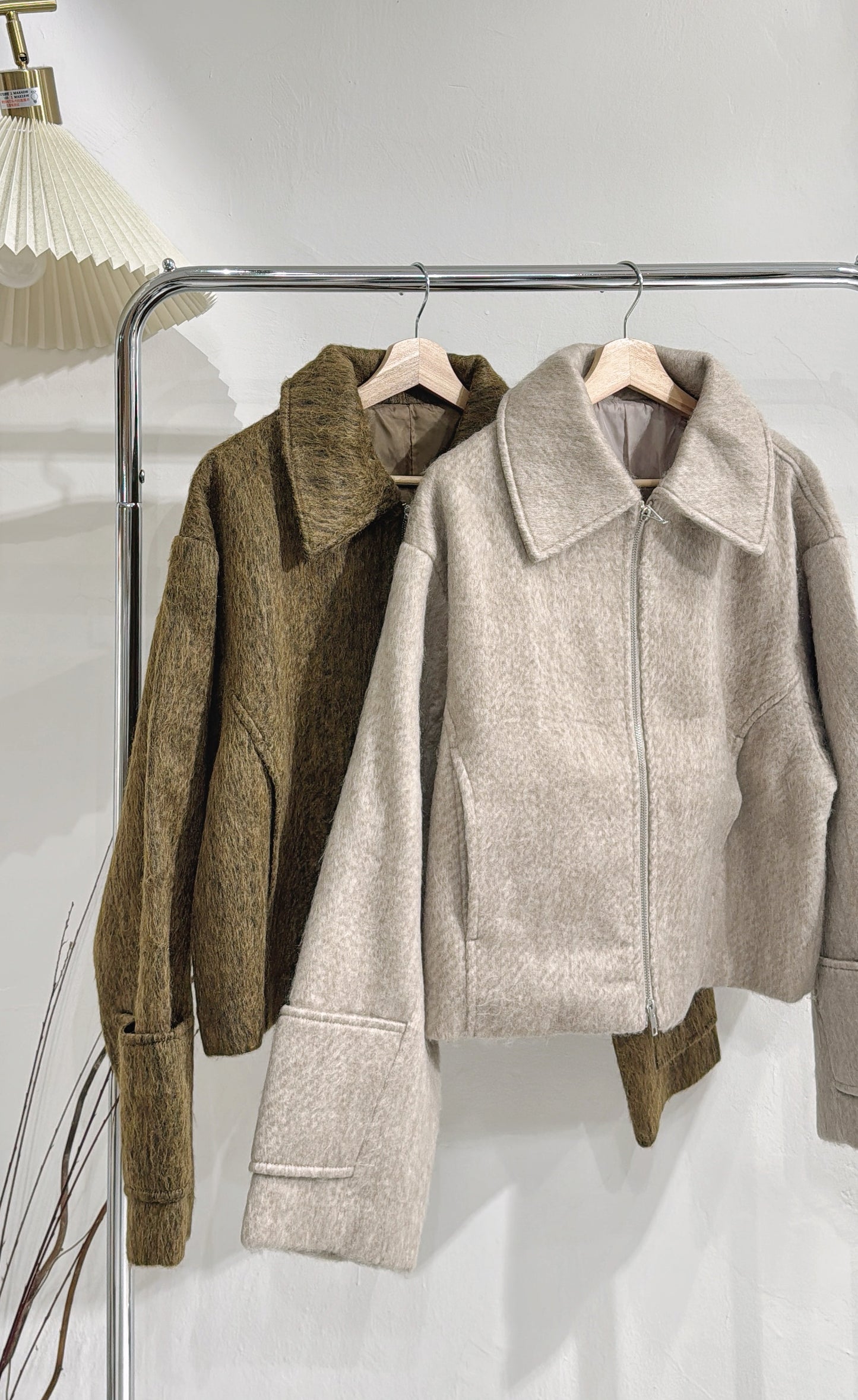 [ 現貨 / 預訂 ⋆𐙚 ̊ ] [ 日系外套！] Shaggy jacket / 2 colors