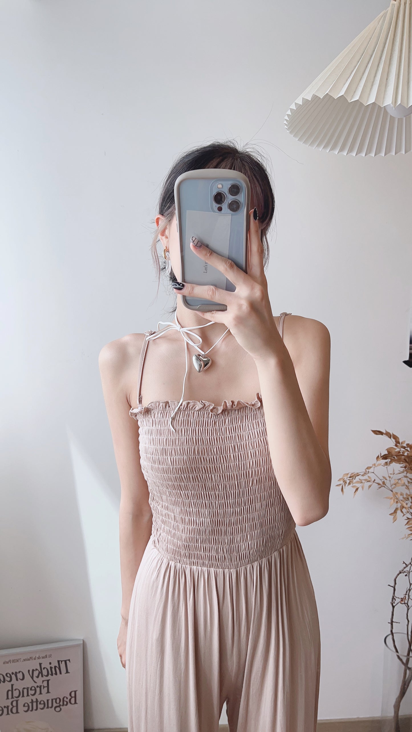 Eter Jumpsuit / Beige (with removable pads)