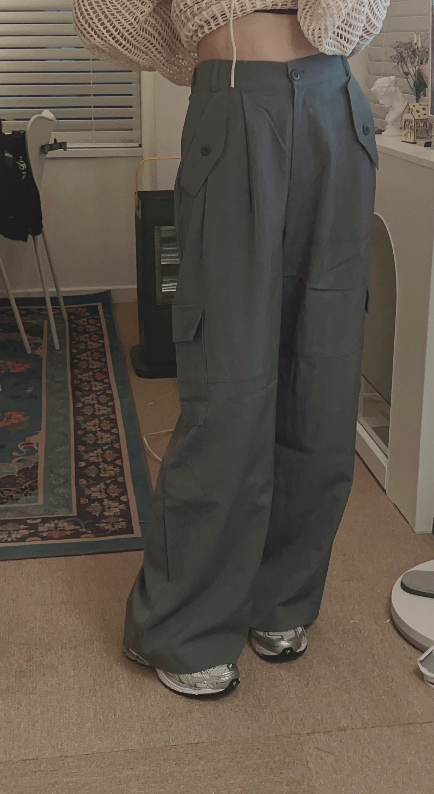 (MUST HAVE!) Renci Cargo Pants / Blue